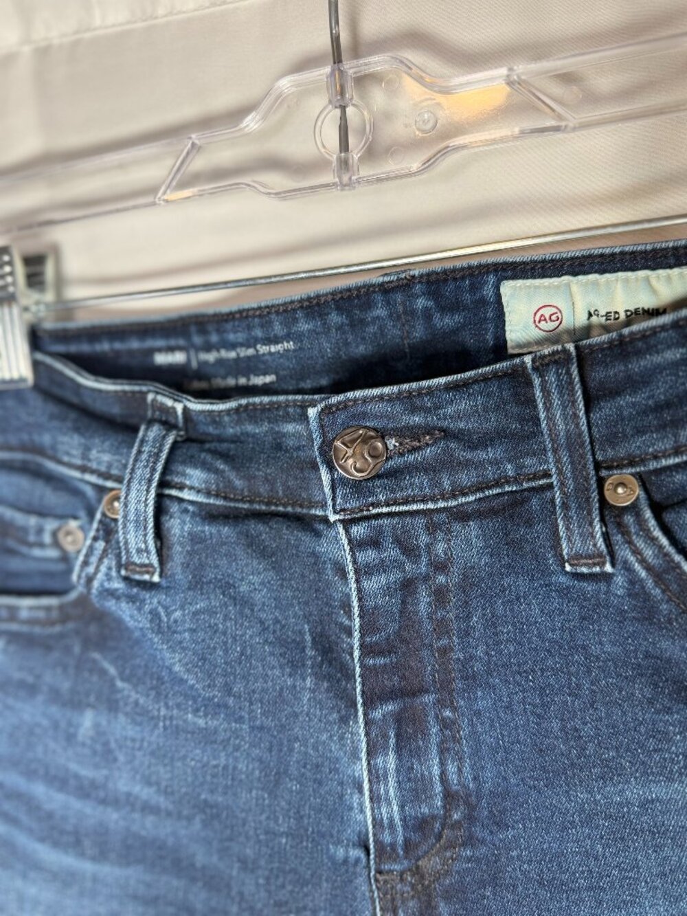 AG Jeans Mari Slim Straight Size 27R MSRP $235 - Picture 3 of 8